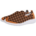 Heart Chess Board Checkerboard Men s Slip On Sneakers View2