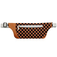 Heart Chess Board Checkerboard Active Waist Bag