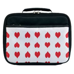 Heart Red Love Valentines Day Lunch Bag