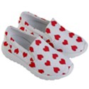 Heart Red Love Valentines Day Kids  Lightweight Slip Ons View3