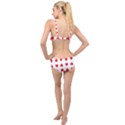 Heart Red Love Valentines Day Layered Top Bikini Set View2