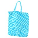 Pattern Texture Blue Giant Grocery Tote View2