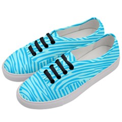 Pattern Texture Blue Women s Classic Low Top Sneakers by HermanTelo