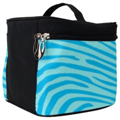 Pattern Texture Blue Make Up Travel Bag (big)