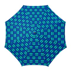 Pattern Graphic Background Image Blue Golf Umbrellas