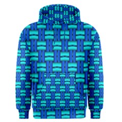 Pattern Graphic Background Image Blue Men s Pullover Hoodie by HermanTelo