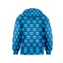 Pattern Graphic Background Image Blue Kids  Zipper Hoodie View2