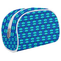 Pattern Graphic Background Image Blue Makeup Case (medium) by HermanTelo