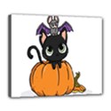 Halloween Cute Cat Deluxe Canvas 24  x 20  (Stretched) View1