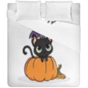 Halloween Cute Cat Duvet Cover Double Side (California King Size) View2