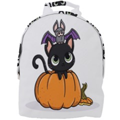 Halloween Cute Cat Mini Full Print Backpack by HermanTelo