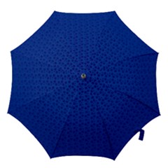 Background Polka Blue Hook Handle Umbrellas (large)