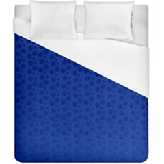 Background Polka Blue Duvet Cover (california King Size)