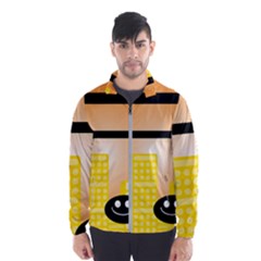 Abstract Anthropomorphic Art Men s Windbreaker