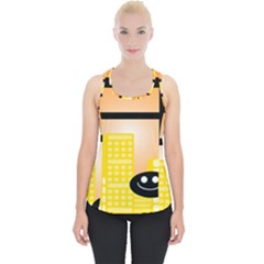 Abstract Anthropomorphic Art Piece Up Tank Top