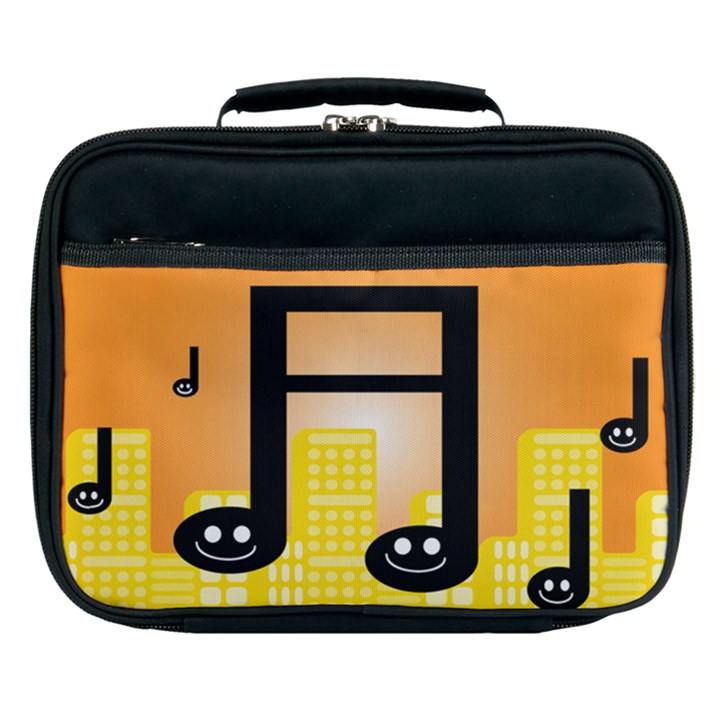 Abstract Anthropomorphic Art Lunch Bag