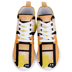 Abstract Anthropomorphic Art Women s Lightweight High Top Sneakers by HermanTelo