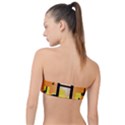 Abstract Anthropomorphic Art Classic Bandeau Bikini Top  View2