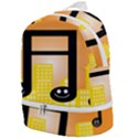 Abstract Anthropomorphic Art Zip Bottom Backpack View1