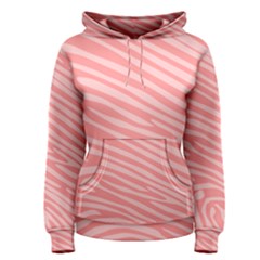 Pattern Texture Pink Women s Pullover Hoodie