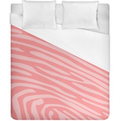 Pattern Texture Pink Duvet Cover (california King Size)