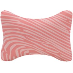 Pattern Texture Pink Seat Head Rest Cushion