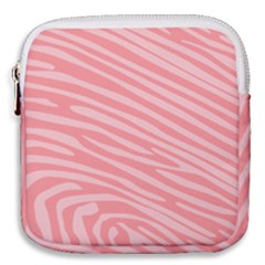 Pattern Texture Pink Mini Square Pouch