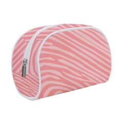 Pattern Texture Pink Makeup Case (small)