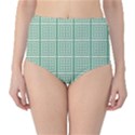 Background Digital Texture Classic High-Waist Bikini Bottoms View1