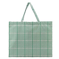 Background Digital Texture Zipper Large Tote Bag