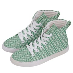 Background Digital Texture Women s Hi-top Skate Sneakers