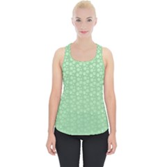 Background Polka Green Piece Up Tank Top by HermanTelo