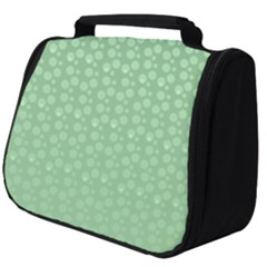 Background Polka Green Full Print Travel Pouch (big)