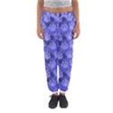 Pattern Texture Feet Dog Blue Women s Jogger Sweatpants View1