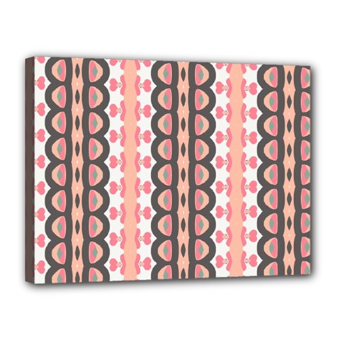 Wallpaper Cute Pattern Canvas 16  X 12  (stretched)