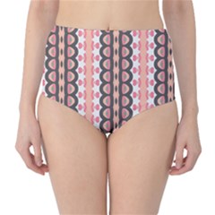 Wallpaper Cute Pattern Classic High-waist Bikini Bottoms