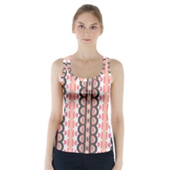 Wallpaper Cute Pattern Racer Back Sports Top