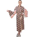 Wallpaper Cute Pattern Maxi Velour Kimono View1