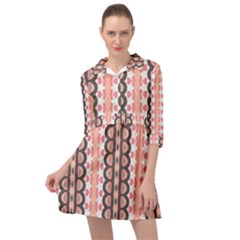 Wallpaper Cute Pattern Mini Skater Shirt Dress