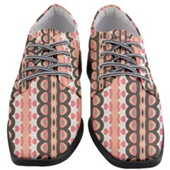 Wallpaper Cute Pattern Women Heeled Oxford Shoes