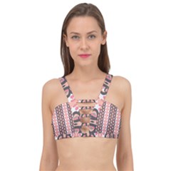 Wallpaper Cute Pattern Cage Up Bikini Top by HermanTelo