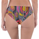 Abstract Colorful Background Grey Reversible Classic Bikini Bottoms View4