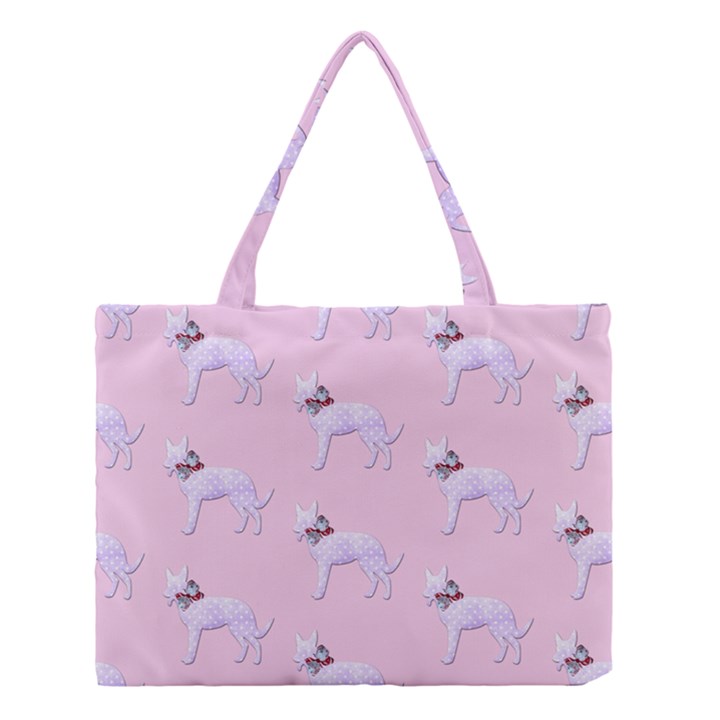 Dogs Pets Anima Animal Cute Medium Tote Bag