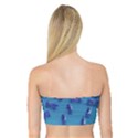 Cow Illustration Blue Bandeau Top View2