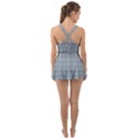 Pattern Shapes Ruffle Top Dress Swimsuit View2