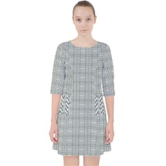 Pattern Shapes Pocket Dress