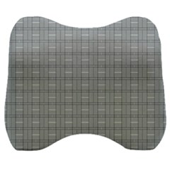 Pattern Shapes Velour Head Support Cushion