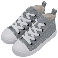 Pattern Shapes Kids  Mid-top Canvas Sneakers by HermanTelo