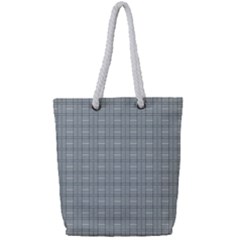 Pattern Shapes Full Print Rope Handle Tote (small)