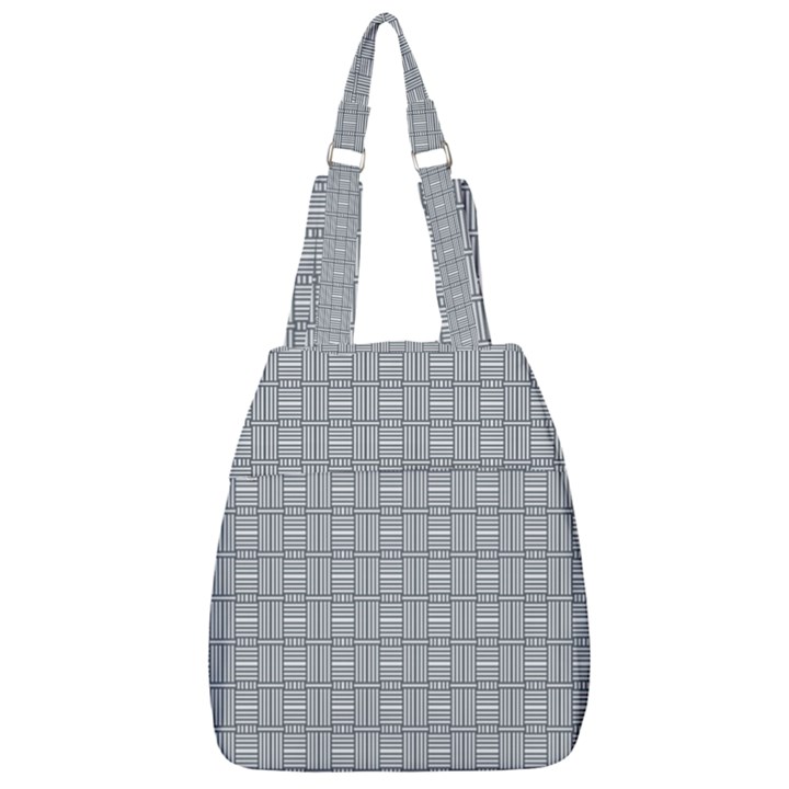 Pattern Shapes Center Zip Backpack